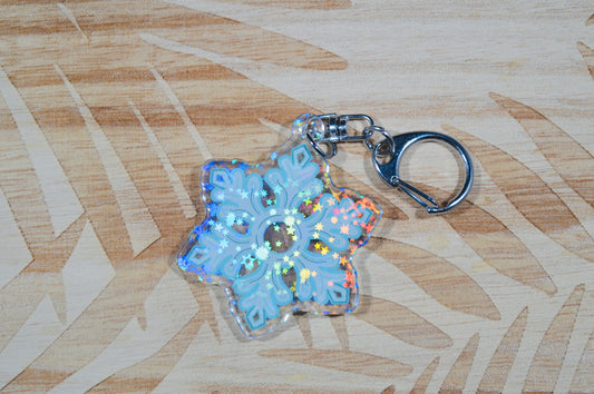 Snowflake Keychain