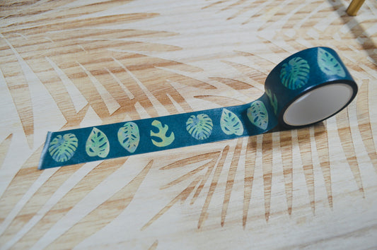 Monstera Washi Tape